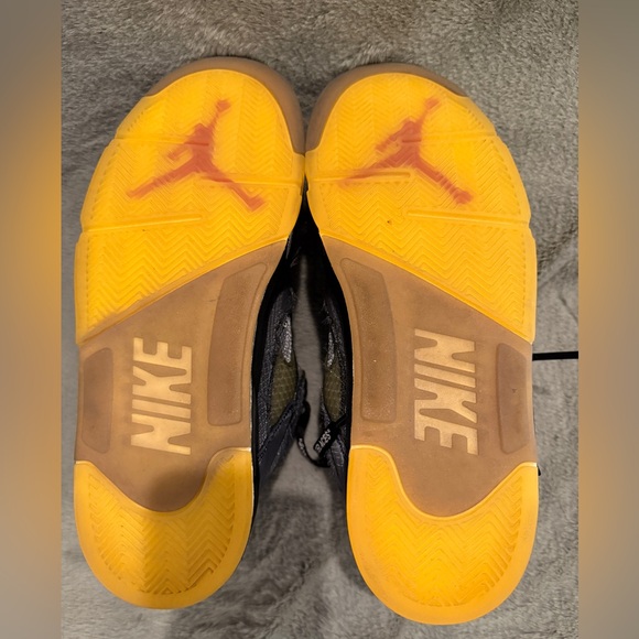 Air Jordan 5 Retro Off-White Muslin - Size 13M - Picture 6 of 11